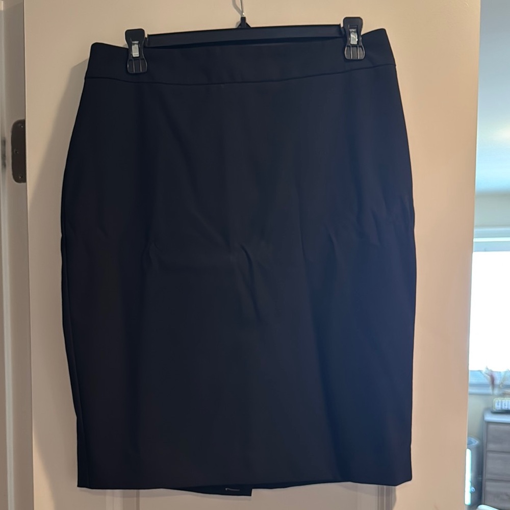 Ann Taylor Factory Blue Pencil Skirt for Work